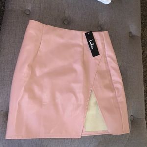 Lulu's Pink Mini Skirt